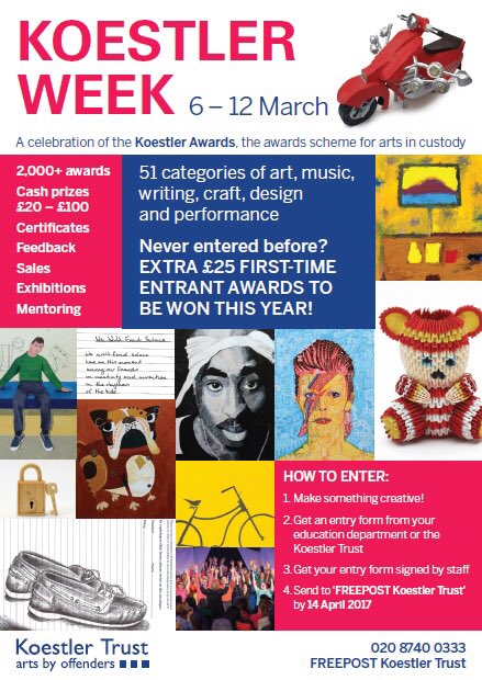 KoestlerArts's tweet photo. #KoestlerWeek https://t.co/vZTYTJXKtT