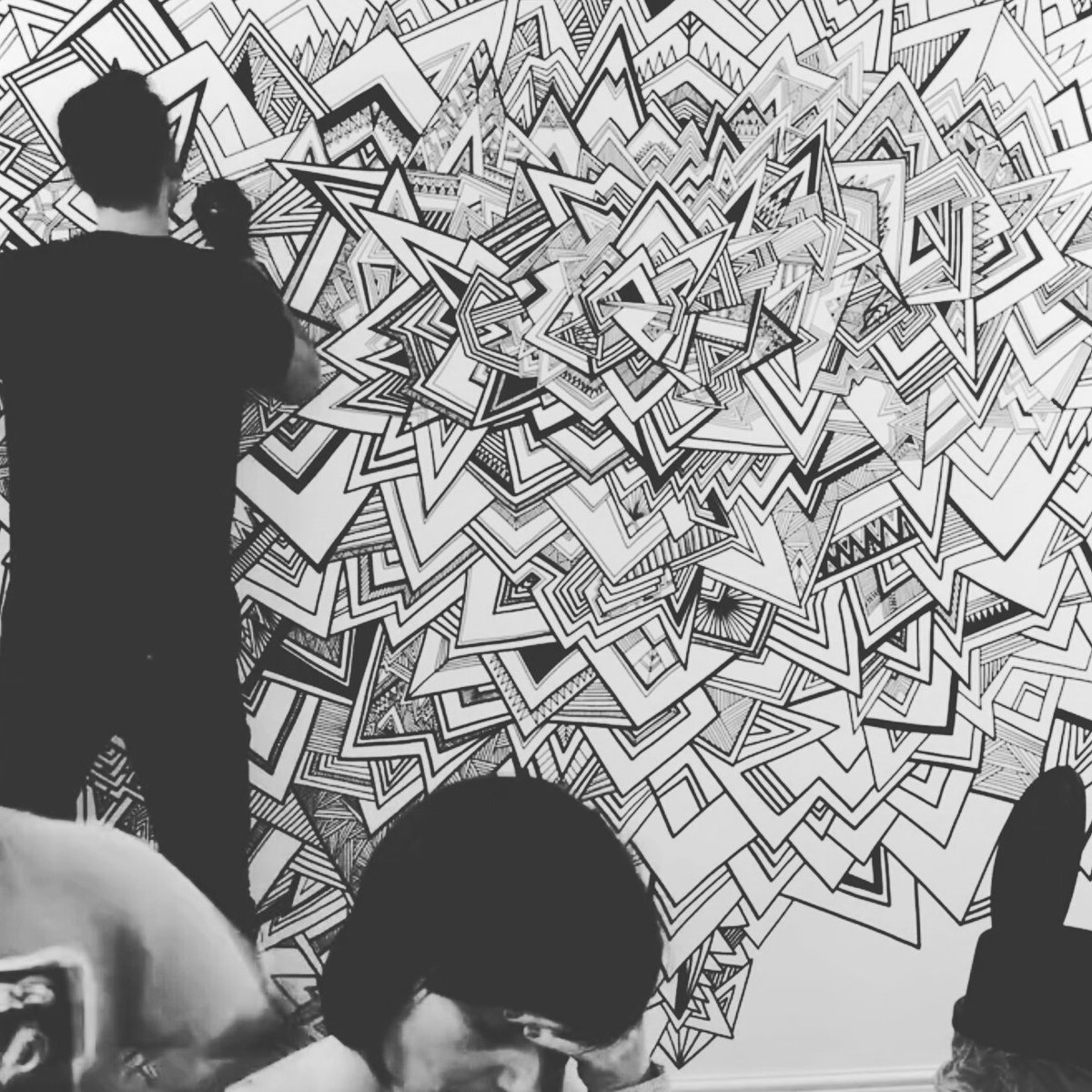ROBBIEaDUNCAN's tweet photo. Watch my latest Mural timelapse here!
https://t.co/NeS18429jT
#doodle #timelapse #mural #deaddinosaurfilmco #blackandwhite https://t.co/vEOaNUqfqT
