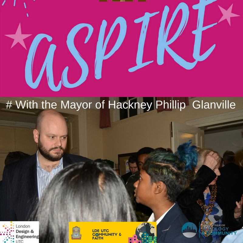 LdeutcC's tweet photo. @LDEUTC Aspire students gaining community insight from @mayorofhackney @telcocitizens @VPLDEUTC @theologycentre @ShermaraFletche @SotezC https://t.co/n9lJaTiPZT