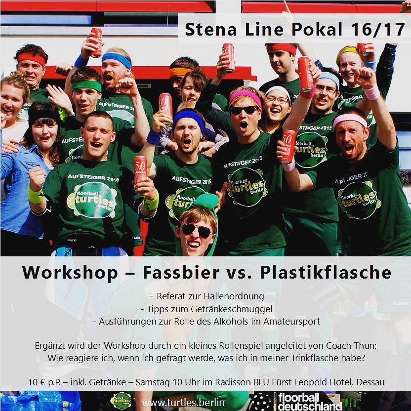 Noch schnell zum Workshop anmelden! #final4dessau #floorball #final4 #roadtodessau