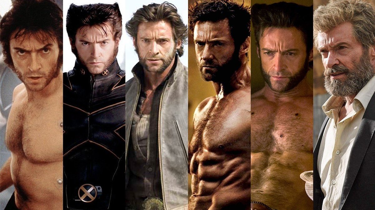 TvisoNews's tweet photo. La evolución de Lobezno #Logan https://t.co/CaJV4ErqTs