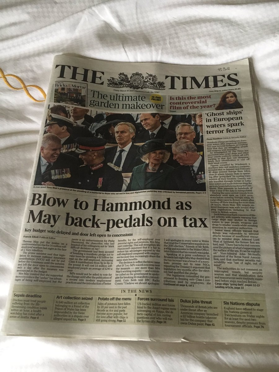 GoizaneF's tweet photo. Gaurkoan... #thetimes #savoy #London https://t.co/CsQ26LNmW9