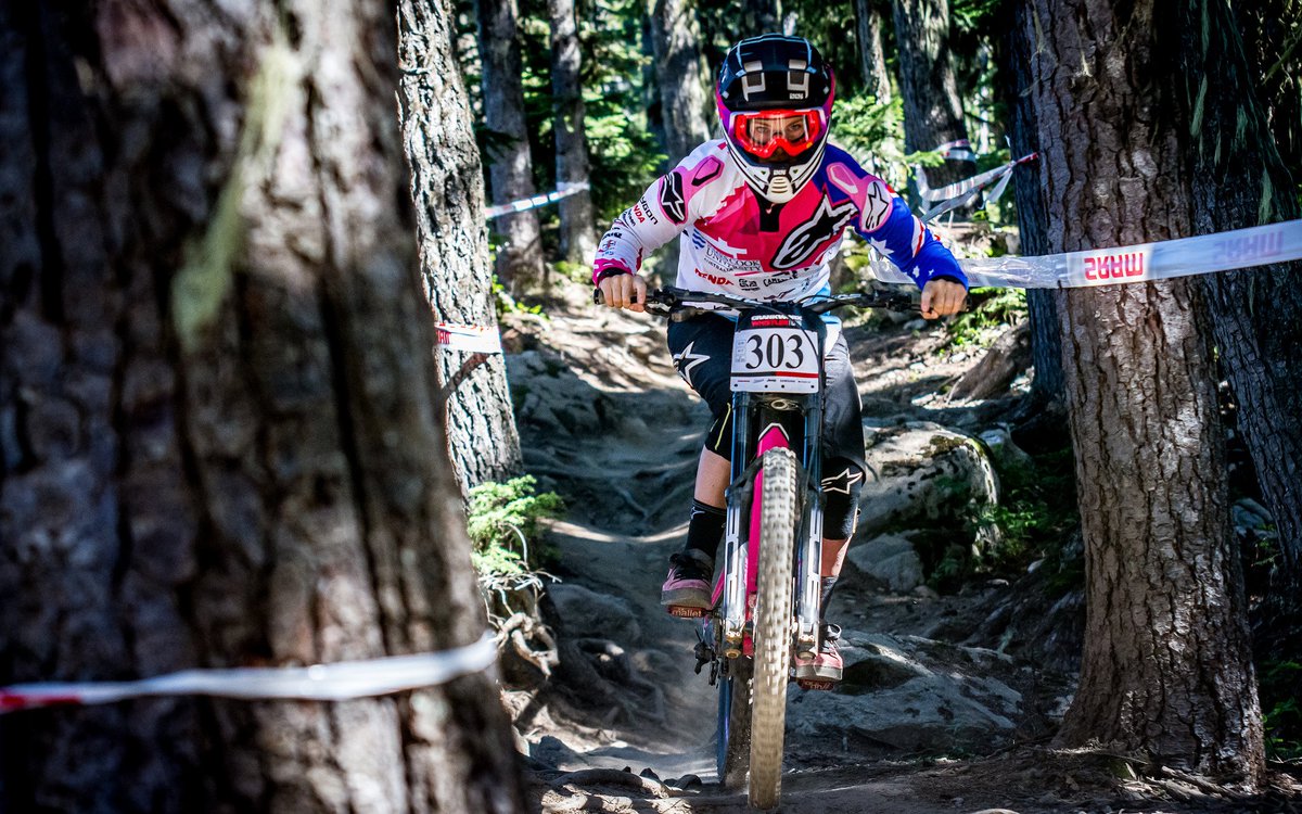 Charging her way to the top &amp; taking the women's overall Crankworx Downhill World Tour title 2017. What's <a href="/TraceyHannah/">Tracey Hannah</a> got for us in 2017?