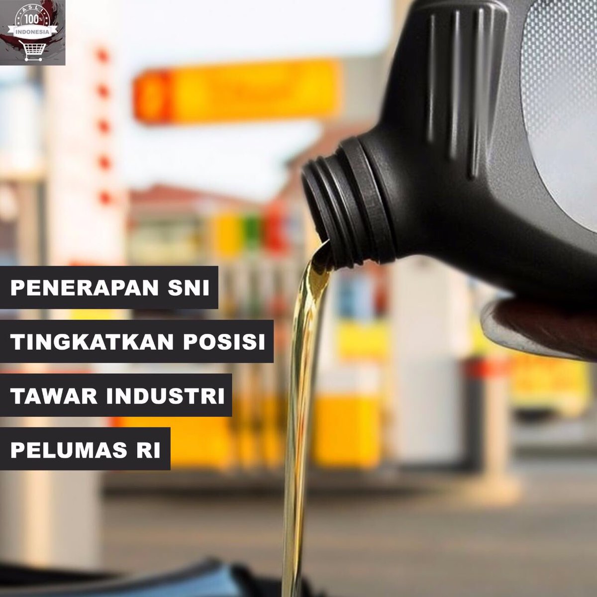 ID_ASLI's tweet photo. Pentingnya SNI Bagi Industri Pelumas

#AsliIndonesia #CintaProdukLokal #IndustriNasional https://t.co/ronGMDI6qh