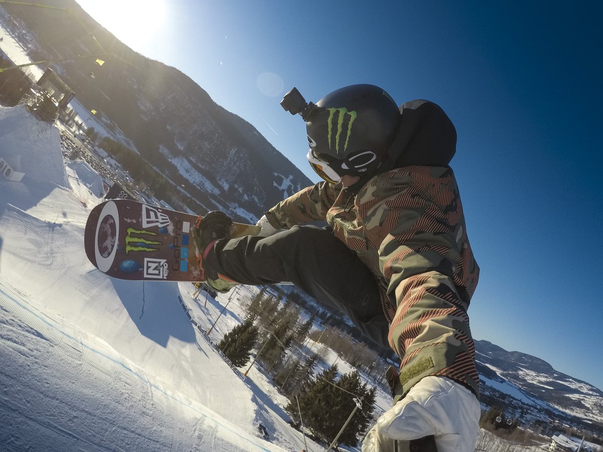Slopestyle elimination and finals today. Elimination starts at CET 11.30 and finals CET 18.45. Swedish people can watch it on SVT. @gopro