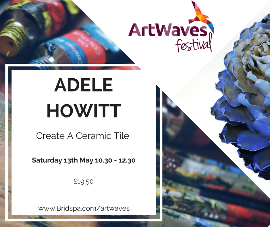 ArtWavesFest's tweet photo. Back by popular demand! artist @AdeleHowitt and her ceramic workshop! Book to avoid disappointment at https://t.co/fSJhy3hdKE #ArtWaves2017 https://t.co/zwfi3BlEkv