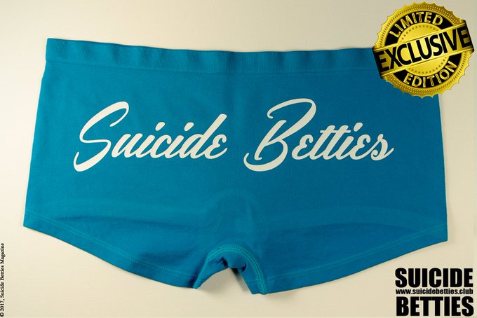 Limited Edition Blue Boyshorts by Suicide Betties (6 Medium Only) Buy Here: https://t.co/I6sEbaoXUh https://t