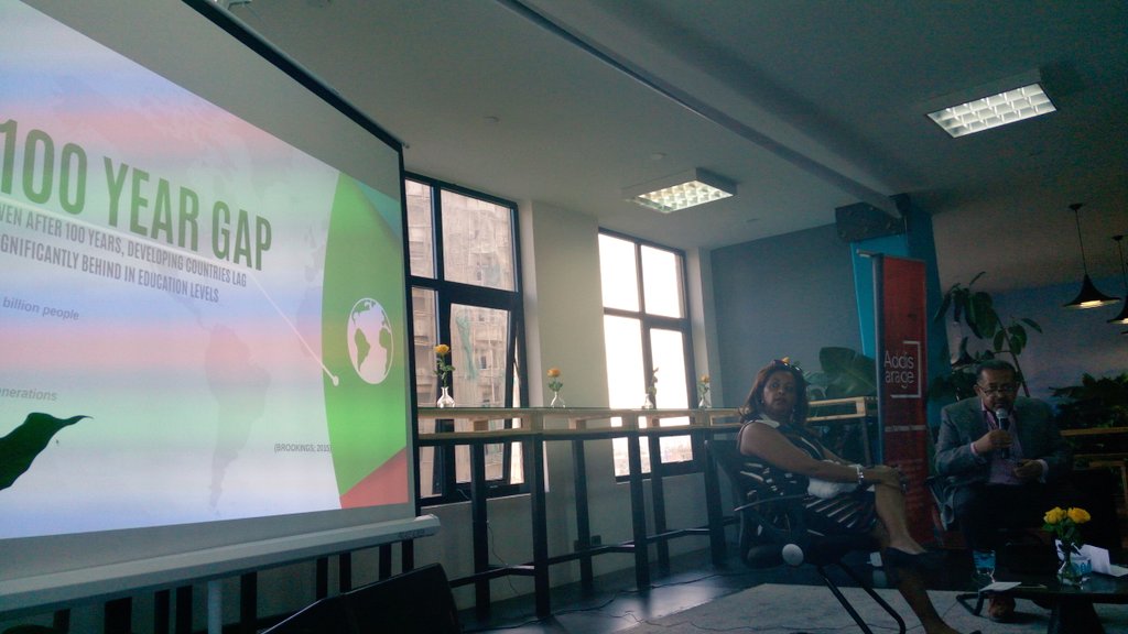 "We are looking at #Satellite technology to bridge the lack of information gap in emerging communities." #NoahSamarah