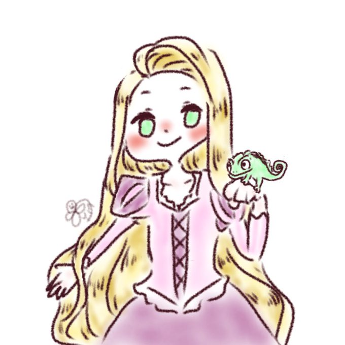 ラプンツェルのtwitterイラスト検索結果