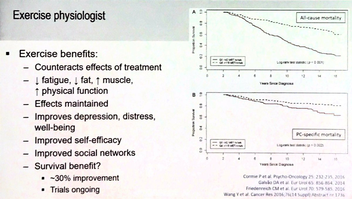 Prof_Nick_James's tweet photo. Ian Davis: exercise, more effective and cheaper than any drug in prolonging survival #apccc17 https://t.co/BRYwZiUbz6