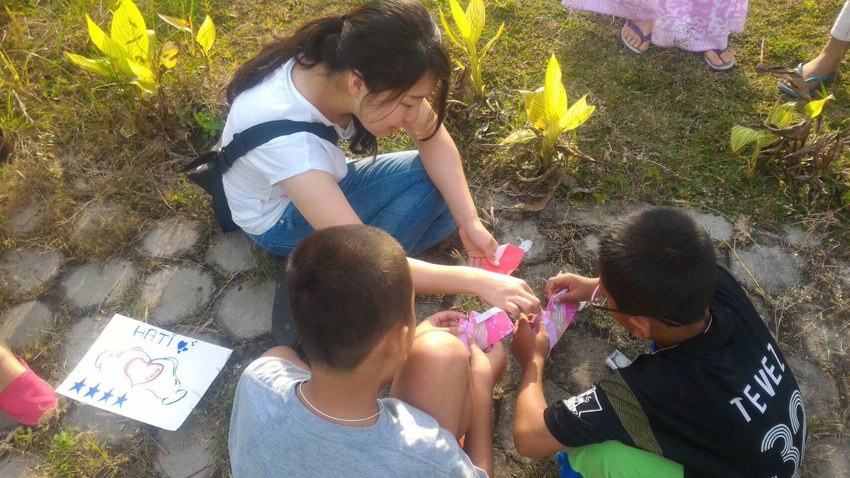 Ini kegiatan kita tadi sore kak..