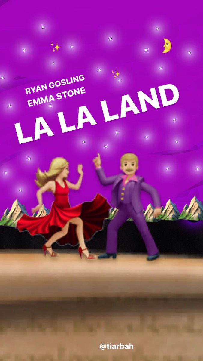 tiarbah's tweet photo. Make a movie posters with emoji in my @instagram story. It's very fun, U should try! Don't forget to tag me in IG: @tiarbah https://t.co/aTjbDorstS