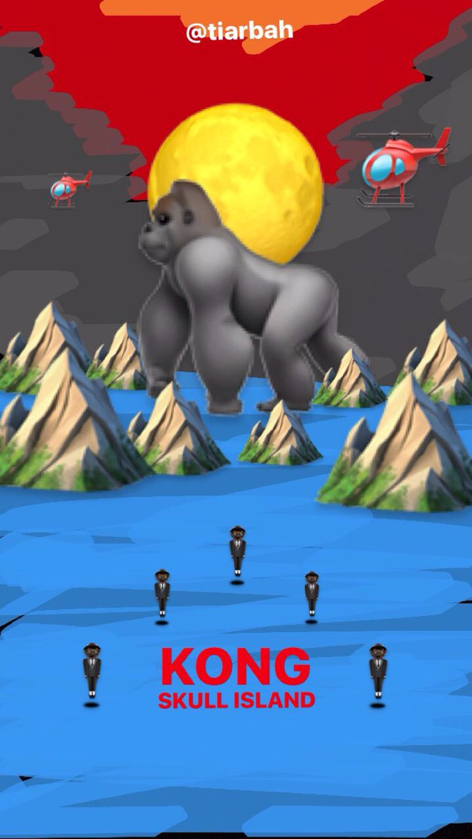 tiarbah's tweet photo. Make a movie posters with emoji in my @instagram story. It's very fun, U should try! Don't forget to tag me in IG: @tiarbah https://t.co/aTjbDorstS