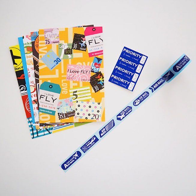 cbv_s's tweet photo. \ Recommend! / 人気です!かなりお買い得〜〜エアメールセット✉️当店オリジナルのエアメールマスキングテープも入った楽しいセットです^_^ #エアメール #airma… https://t.co/rXTbVGXEzx https://t.co/ixCZ59Cx3J