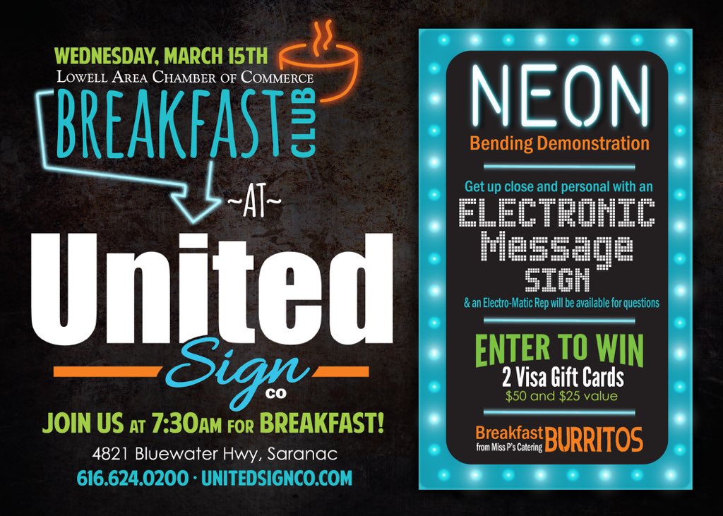Join us next week at the Lowell area Chamber of Commerce Rise N Shine Breakfast Club: business.lowellchamber.org/events/details…