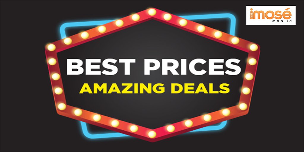imosemobile's tweet photo. Get ready for #DiscountSaturday!
#JumiaNigeria: https://t.co/VPx26204kG
#Konga: https://t.co/Sot49HFnPX
#Deals https://t.co/Ns0lc7Xl71