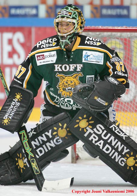 Signed Tuukka Rask Photograph - Ilves Tampere FNL 4x6