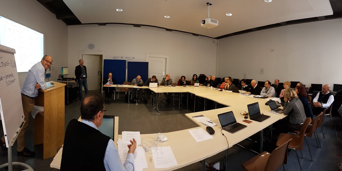 CarlotteK's tweet photo. Methodological talks on evidence based position papers on role if PRM in PPC @europrm #Munich @cochranecollab @mzampolini https://t.co/5UHjBbG90r