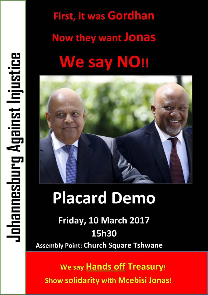 _SaveSA's tweet photo. Reminder all, this is happening today. Contact #Jai to confirm attendance! #no2statecapture #savesa #handsoffjonas #handsofftreasury https://t.co/D6XmekeHf8