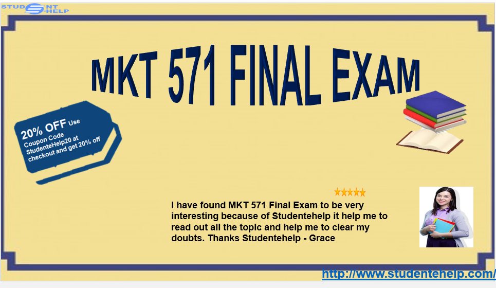 studentehelp81's tweet photo. MKT 571 Final Exam - https://t.co/gXtcvTsbkv

#mkt571finalexam, #uopmkt571finalexam @UOPX https://t.co/v9B5V1RxlD