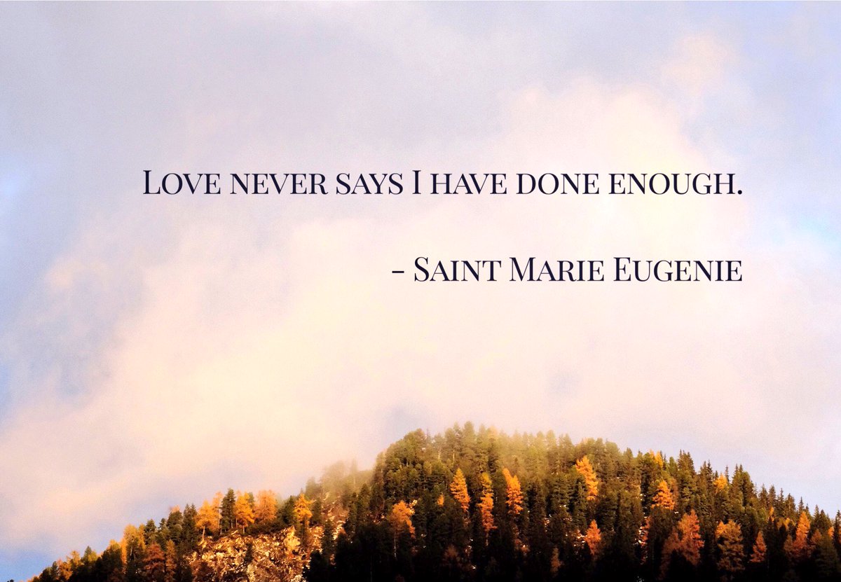 Happy Feast Day of Saint Marie Eugenie!