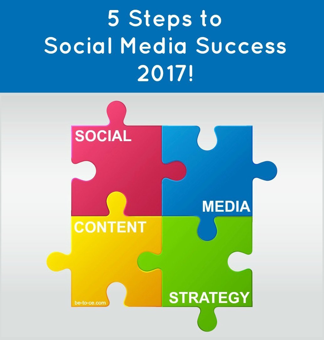 FREE GUIDE: 5 STEPS for Social Media Success 2017!  #socialmedia #guide #socialmediamanagement #howtosocialmedia be-to-ce.com/index.php/2017…