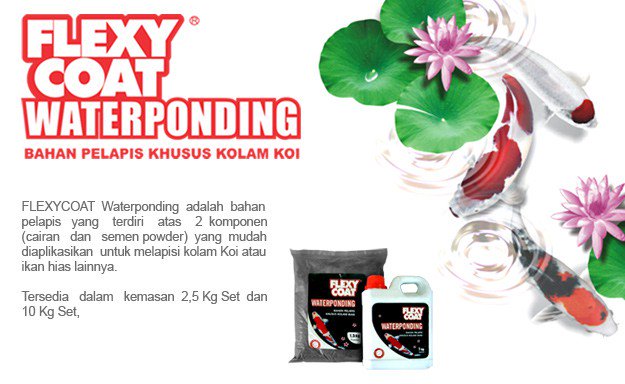 Setiap kemasan FLEXYCOAT WATERPONDING memiliki komponen cair dan powder, cukup tambahkan air. Dapatkan di:
tokopedia.com/rh-paint-shop/…