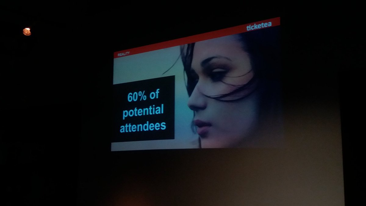 "El 60% de las personas hubieran ido a más eventos si hubieran sabido que se celebraban" <a href="/IsmaGarciaM/">IsmaG</a> en #talkfest