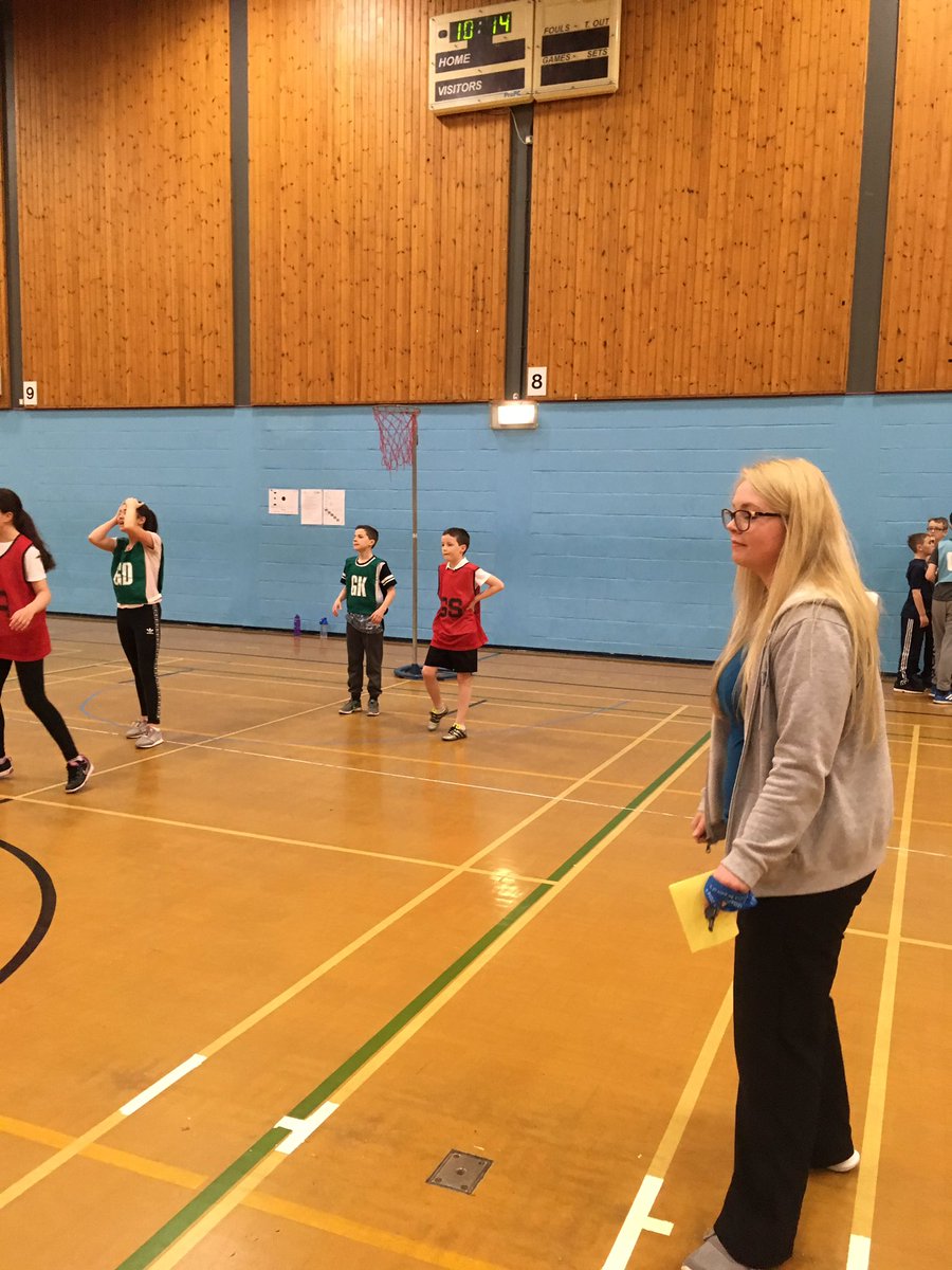 Eve, our Star Volunteer at today's Netball festival <a href="/NetballScotland/">Netball Scotland</a> <a href="/sportscotland/">sportscotland</a> <a href="/FCTrust/">Arbroath FC Community Trust</a>