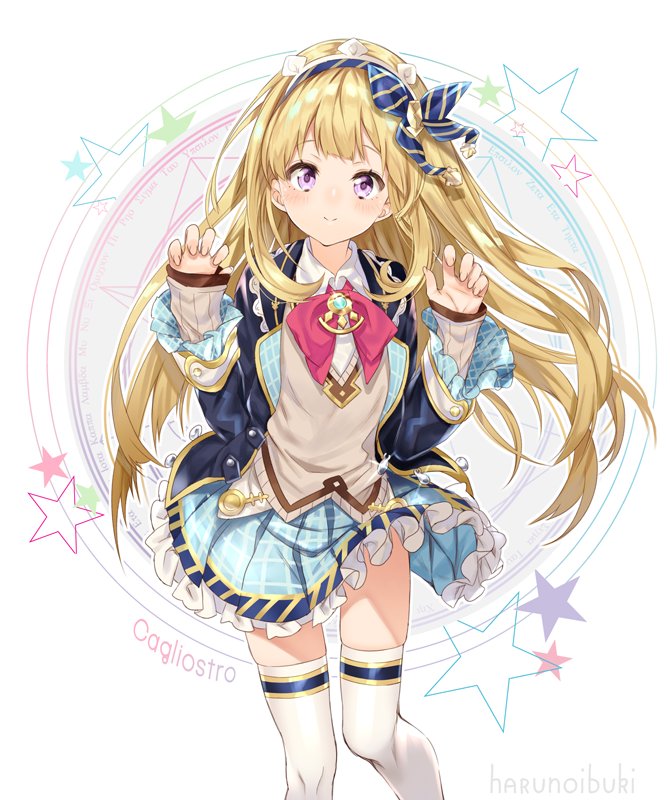 カリオストロ(グラブル) 「過去絵ペタリ2φ(..)
#グラブル  #グラブル3周年 」|はるのいぶき💫のイラスト