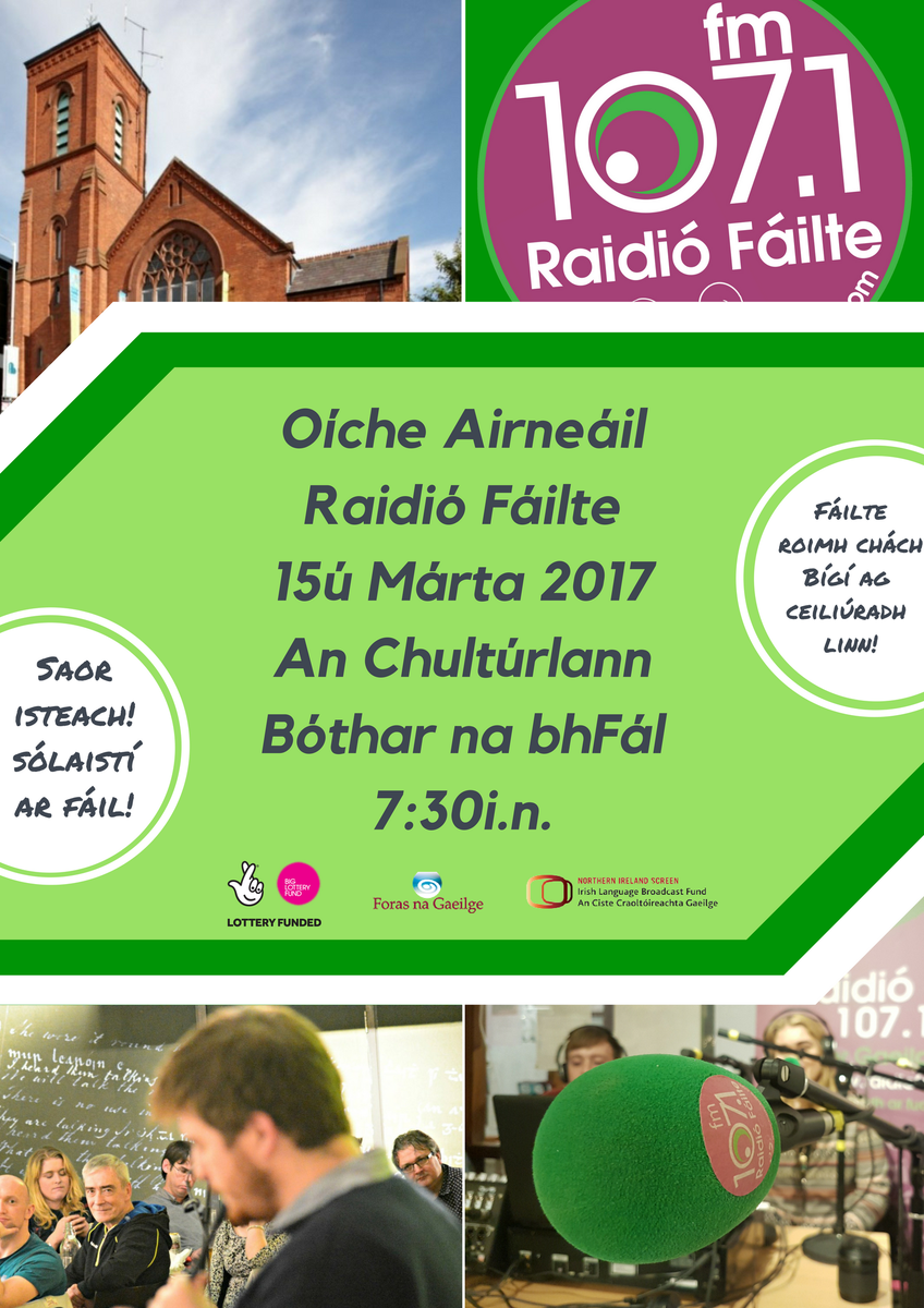 Bígí linn! #cuimhnícinn #spraoiscraic @newbelfast @gearoidomuill @Fergus_O_Hare @ccmaguire01 @edelnic @KatieMcGreal @Dr_Eoin_Malcolm