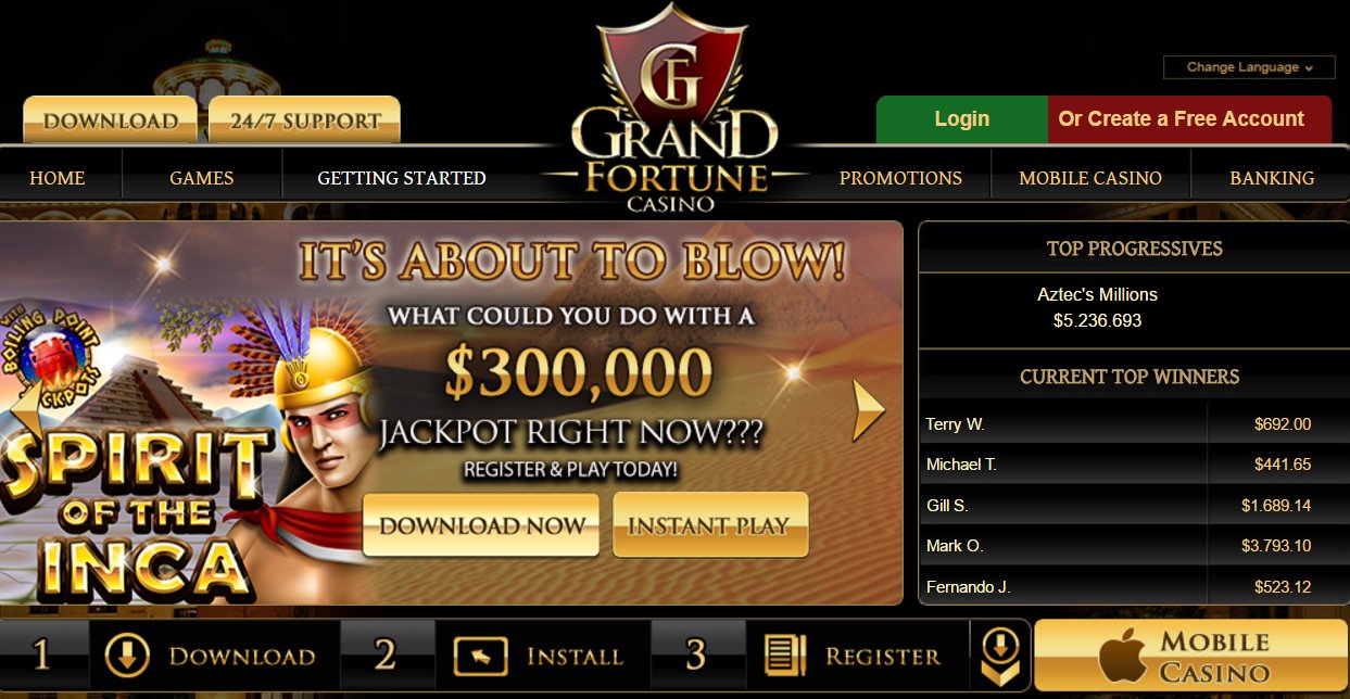 on Twitter "Grand Fortune Casino 35 FREE