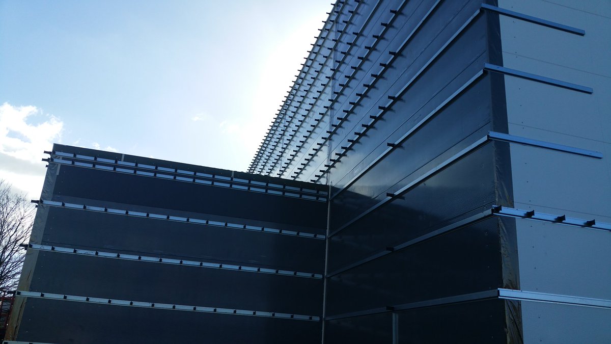 Getting ready for <a href="/Kalzip_uk/">Kalzip</a> at our <a href="/AdvancedMB/">AdvancedMB</a> project for <a href="/GFTomlinson/">G F Tomlinson</a> #standingseam #cladding