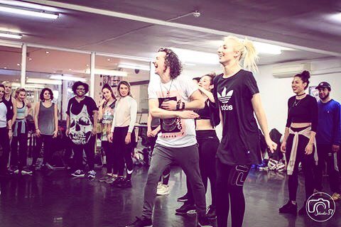 _clairestreet's tweet image. Getting ready to assist this one @brendonhansford at Move It today! 
Photo Credit: @studio81events during our rehea…