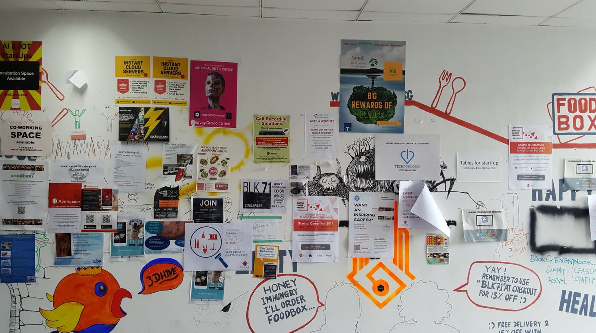 BouyguesAsia's tweet photo. #JTCLaunchpad the heart of innovation in #Singapore / where startups meets public and private support along with academia #Block71 #Block76 https://t.co/GrtDWaVd0k