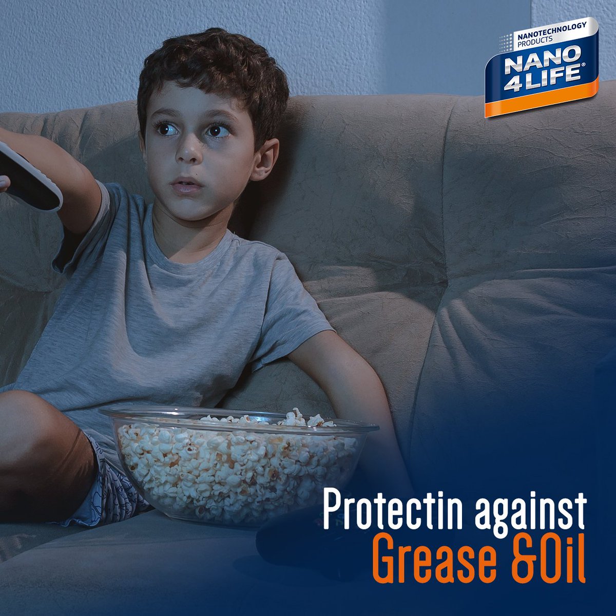 Nano4LifeUAE's tweet photo. ٍSpilling greasy food on your expensive coach!  No need to panic, just make sure you use #Nano4life next time you eat on your coach. https://t.co/AorJK4TVN8