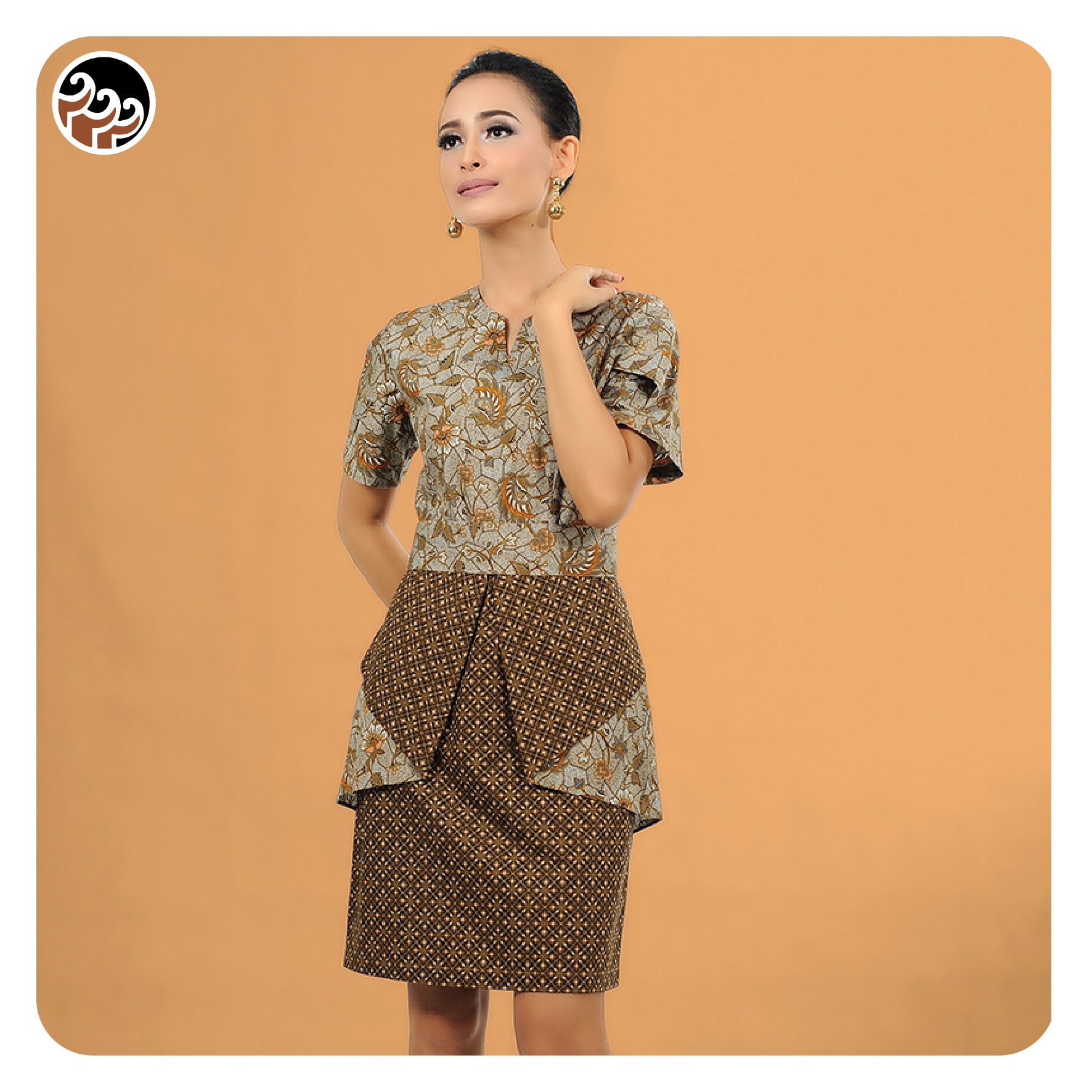 Batik keris cheap dress