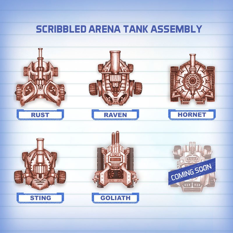 ScribbledArena's tweet photo. Select Your Tank - Strategies With Teammates - Get Into A Fast-Paced Battle
Steam - https://t.co/1HqS07aNPF   
#gamedev #indiegame #gaming https://t.co/YK2dVVe6fA