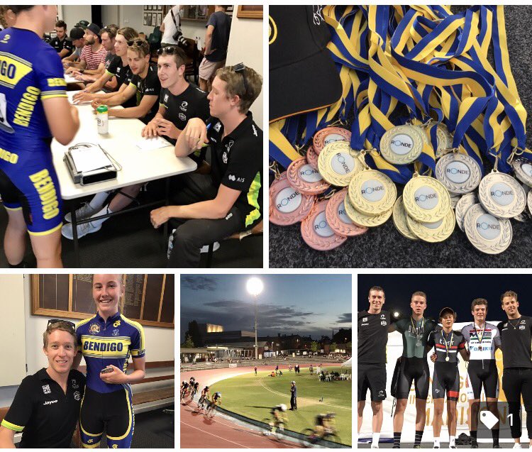 RondeSportsChallenge <a href="/bgomadison/">Bendigo Madison</a> <a href="/Rikmccaig/">Rik McCaig</a> <a href="/cammeyercyclist/">Cameron Meyer</a> <a href="/chgrasmann/">Christian Grasmann</a>  @cyclingvictoria <a href="/sam_welsford/">Sam Welsford</a>