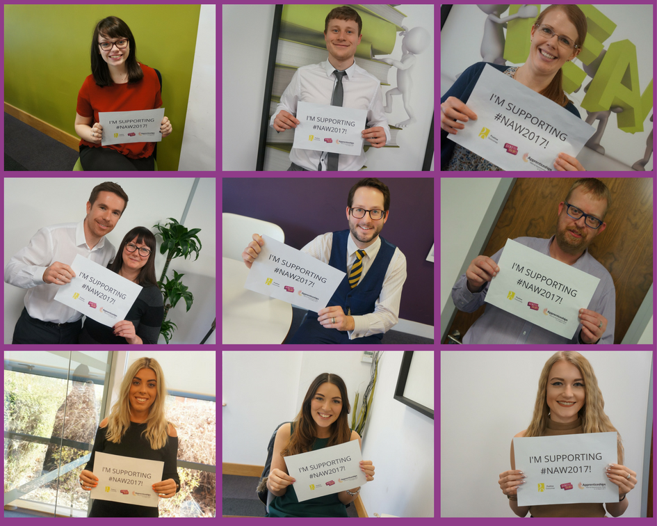 PosOutLaurenM's tweet photo. Our Head Office are getting in the #NationalApprenticeshipWeek spirit! 
view our vacancies here - https://t.co/wK1XcGvMOO https://t.co/9WL4h09VyU