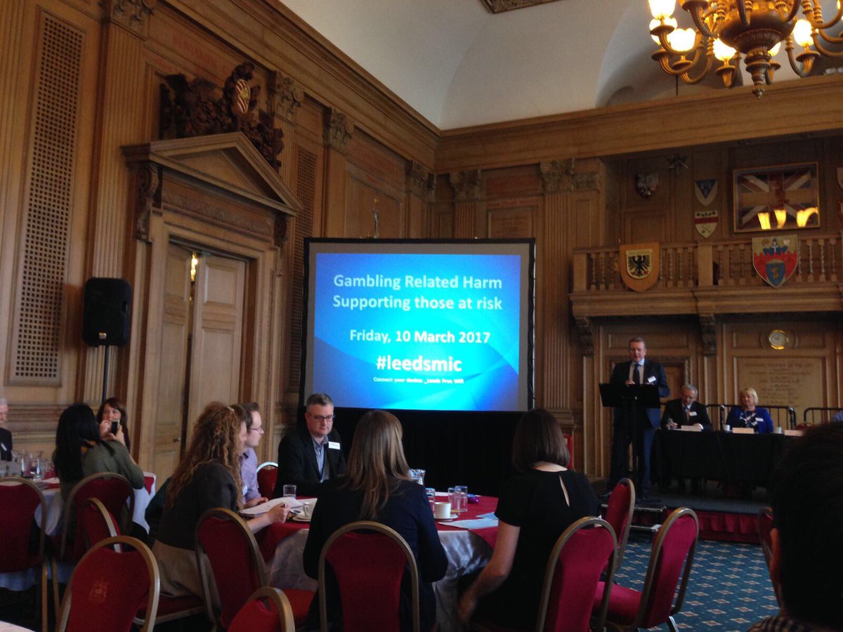 CAPuk's tweet image. Conference today about supporting people at risk of gambling related harm - something we do through CAP Release Groups &amp;amp; Debt Help #leedsmic
