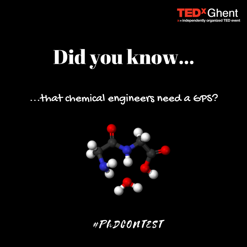 Why do chemical engineers need a gps? Come and listen to @brigittedevocht at this year's PhD contest! buff.ly/2m9KlhG …