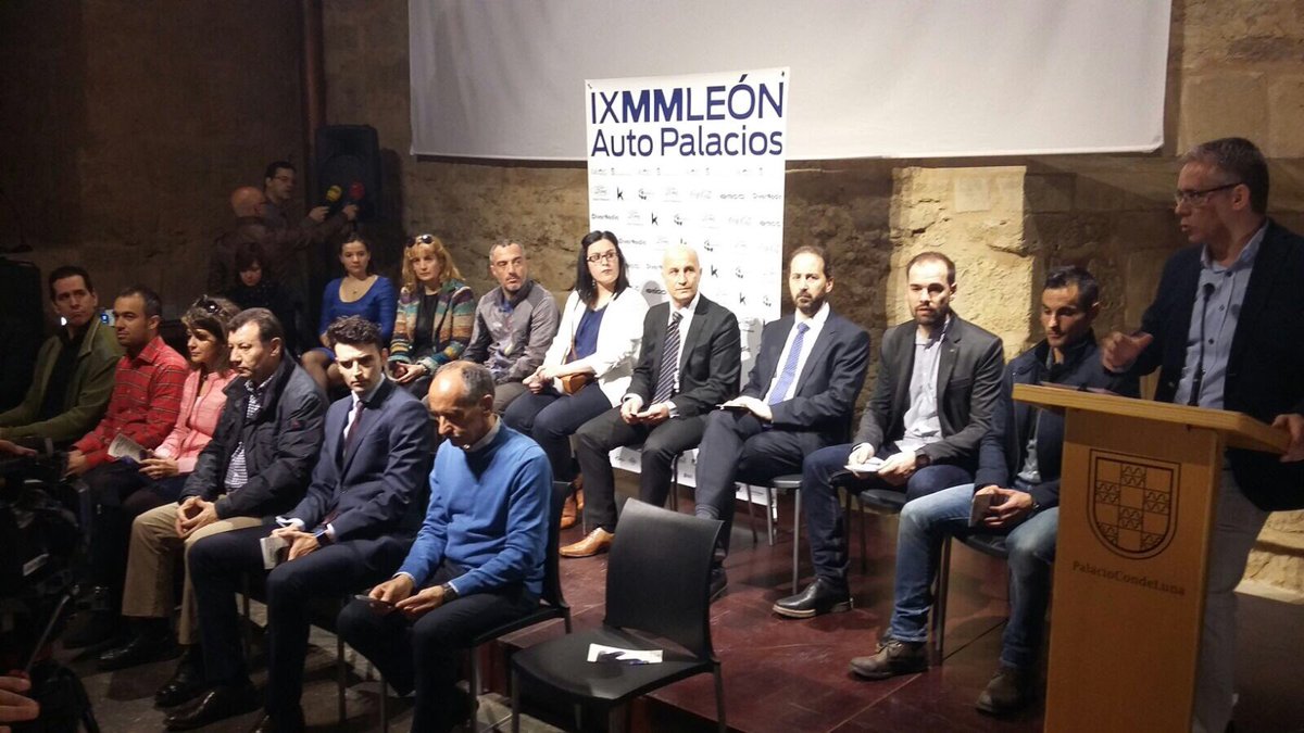 LeonAyto's tweet photo. El concejal de Deportes, José María López Benito, presenta la IX Media Maratón ‘Ciudad de León’. @correenleon https://t.co/8Erg4McmQt