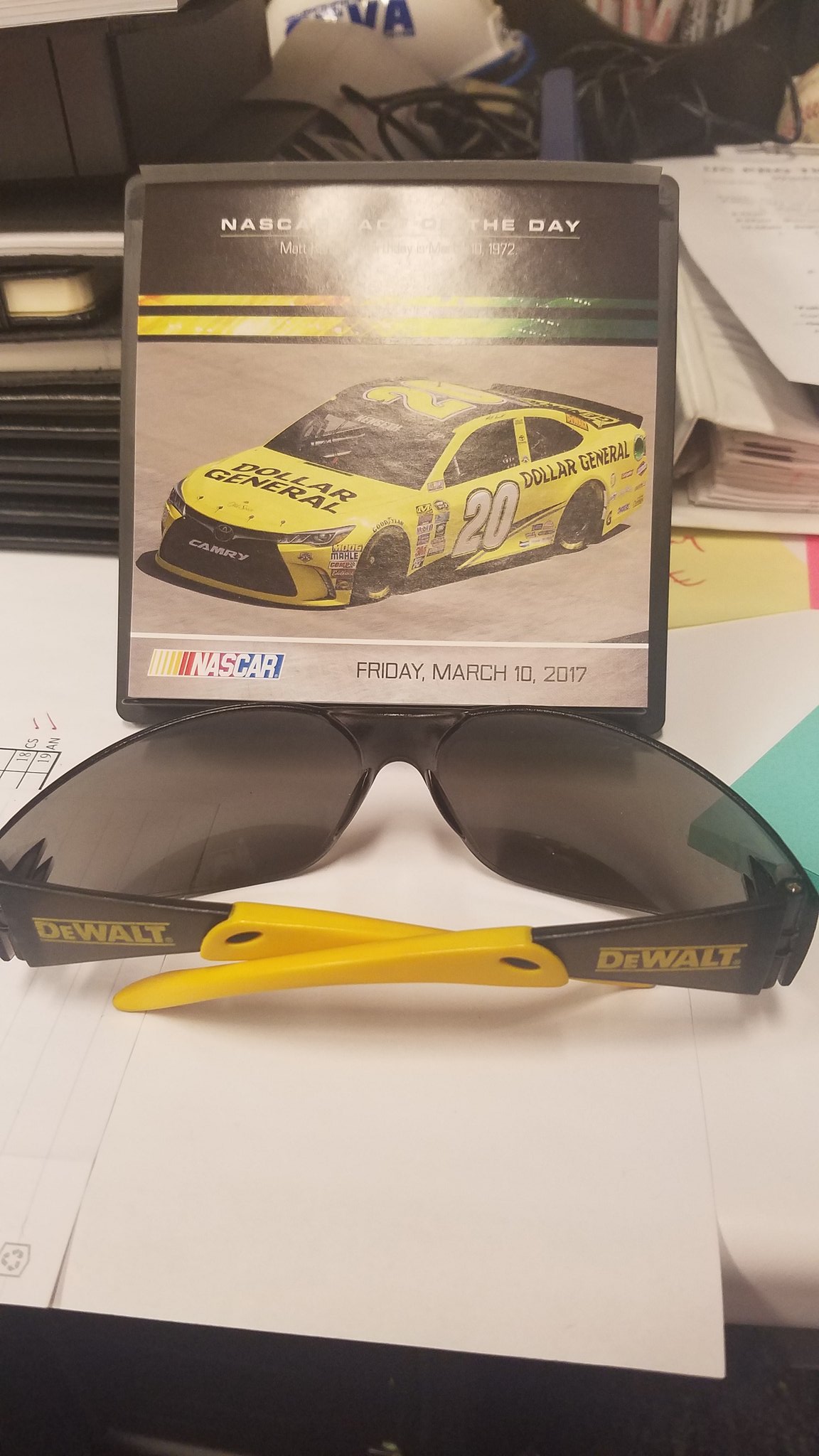 Well then, happy birthday Matt Kenseth. 