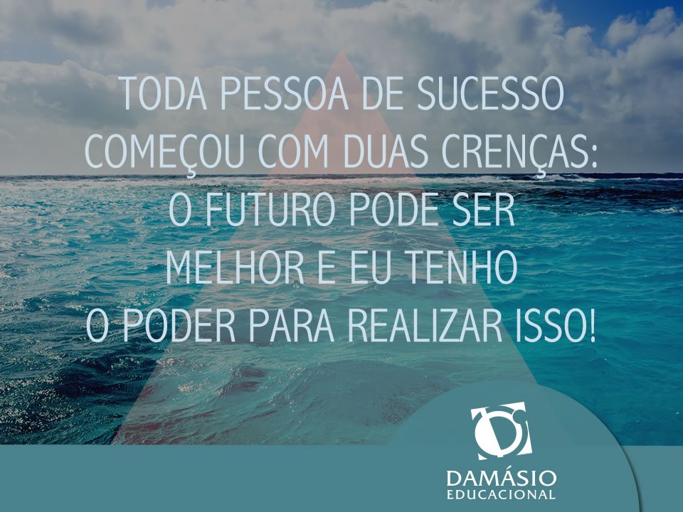 damasiouberaba's tweet image. Bom dia!
Toda ação humana, quer se torne positiva ou negativa, precisa depender de motivação. 
Foco na #Aprovação #Boraestudar