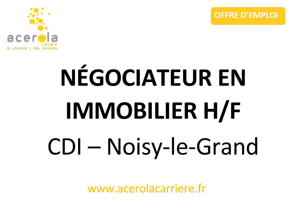 Lettre De Motivation Negociateur Immobilier