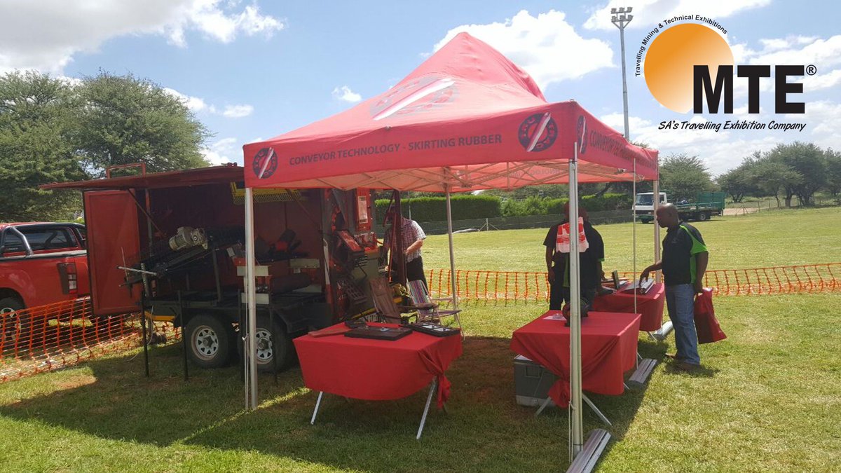 Mining_Online's tweet photo. Tru-Trac Rollers at the @MTE_EXPO Jwaneng Mining expo. @BWGovernment @Botswana #MiningExpo https://t.co/6fOJ31nW5T