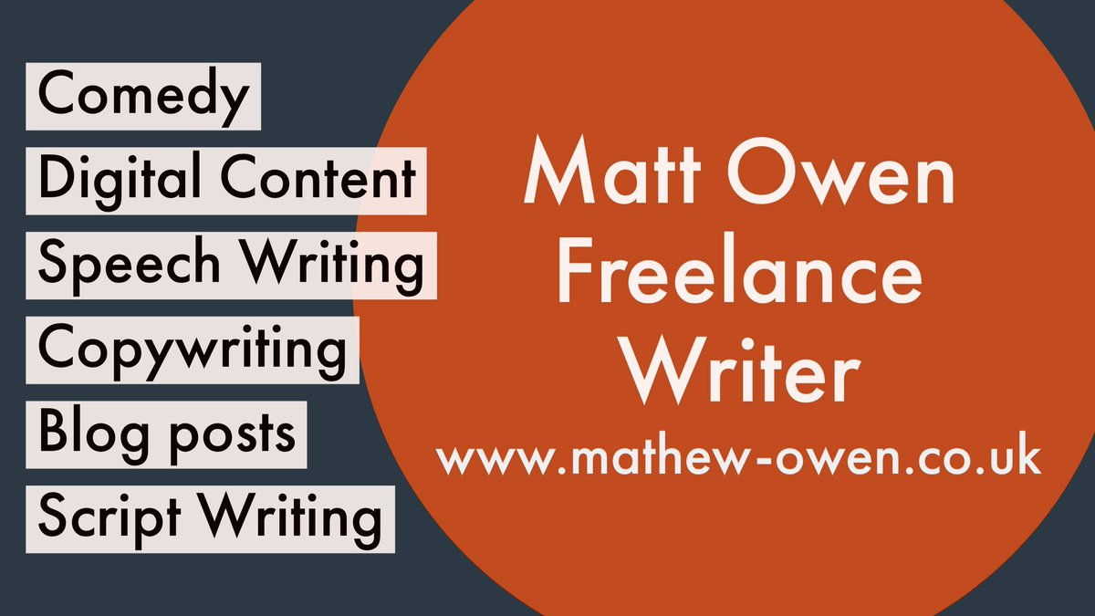 GailMyerscough's tweet image. Twitter, we need your help!
My talented #writer husband @MJowen174 is looking for work mathew-owen.co.uk
PLEASE RETWEET
#AskTwitter