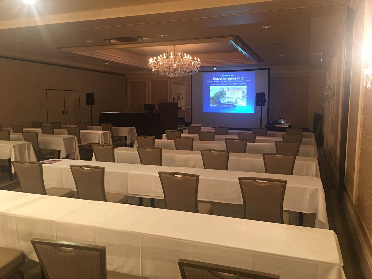 Ready for another day <a href="/NaplesGrande/">Naples Grande</a> for #BreastImaging2017.