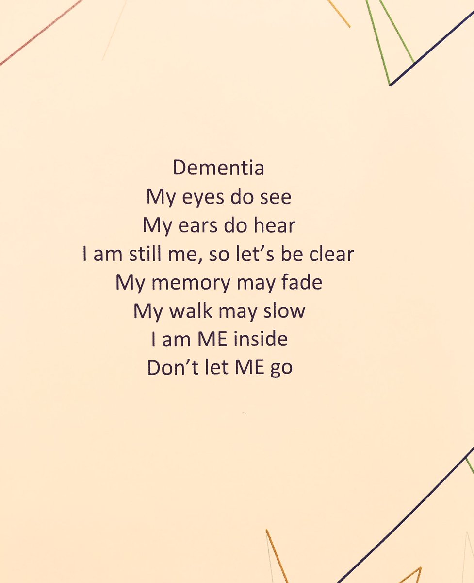 RayaZineddin0's tweet image. I&apos;m still me .... #Dementia @UCLPartners @alzheimerssoc @goodcaregroup #dementiaaware #thegoodcaregroup